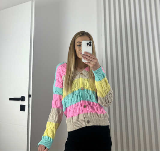 Sweter tęcza 1